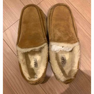 アグ(UGG)のアグ　モカシン　ベージュ　ブラウン(スリッポン/モカシン)