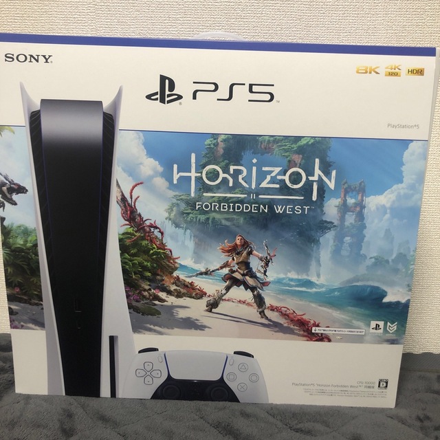新版 PlayStation - PS5 HORIZON FORBIDDEN WEST同梱版 新品未使用