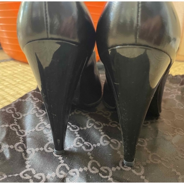Gucci(グッチ)の♥︎グッチ Gucci 黒 ハイヒールパンプス ブラッグ 美品♥︎ レディースの靴/シューズ(ハイヒール/パンプス)の商品写真