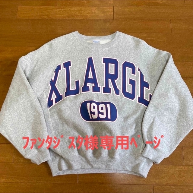 XLARGE(エクストララージ)のXLARGE x Champion SWEAT メンズのトップス(スウェット)の商品写真