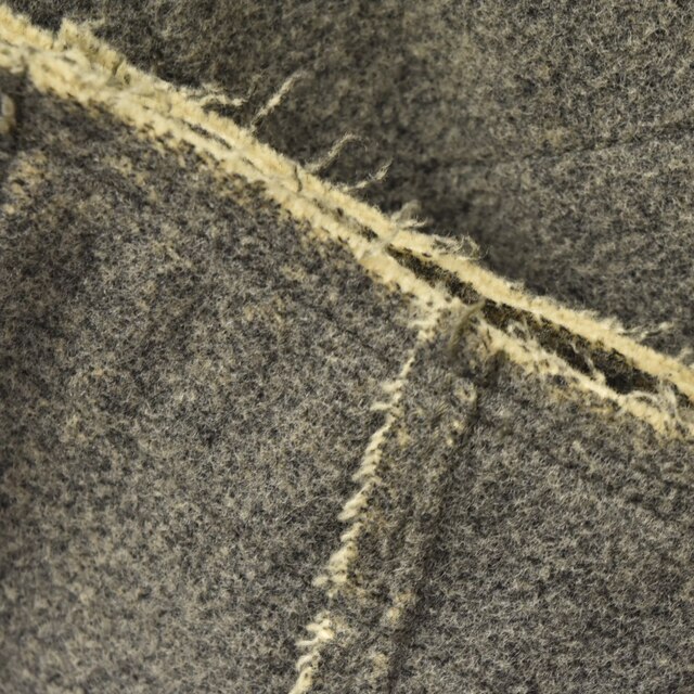 DIESEL(ディーゼル)のDIESEL ディーゼル ウールロングコート グレー メンズのジャケット/アウター(フライトジャケット)の商品写真