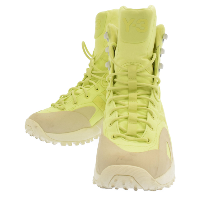 Y-3(ワイスリー)のY-3 ワイスリー Notoma Semi Frozen Yellow ノトマ セミフローズン ハイカットスニーカー イエロー GZ9165 メンズの靴/シューズ(スニーカー)の商品写真