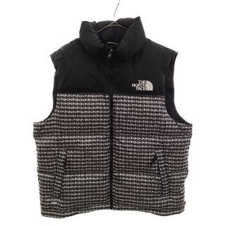 シュプリーム(Supreme)のSUPREME シュプリーム ×THE NORTH FACE ノースフェイス 21SS Studded Nuptse Vest スタッズ ヌプシ ダウン ベスト ジャケット ブラック(ダウンベスト)