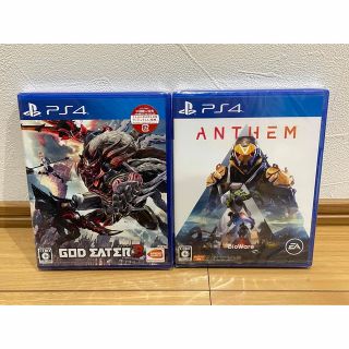 プレイステーション4(PlayStation4)の【新品未開封】PS4 ANTHEM GOD EATER3(家庭用ゲームソフト)