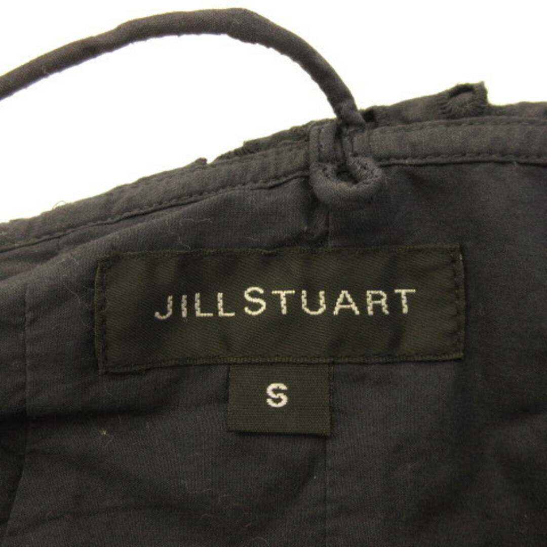 JILLSTUART(ジルスチュアート)のジルスチュアート JILL STUART キャミソール クロップド丈 紺 S レディースのトップス(キャミソール)の商品写真