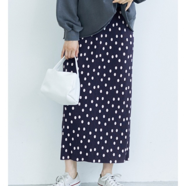 coca - 再値下げ‼️タグ付き新品coca☆ドットプリーツスカートの通販