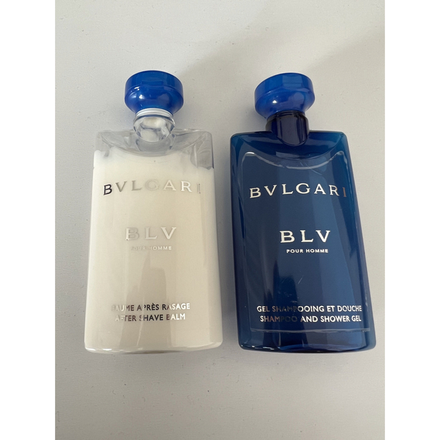 BVLGARI(ブルガリ)のブルガリ　BVLGARI BLV アフターシェーブバーム、シャワージェルセット コスメ/美容のシェービング(シェービングローション)の商品写真