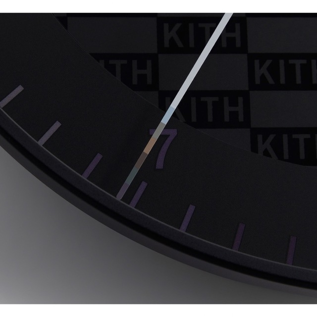 KITH(キス)のkith for braun bc17 wall clock 時計 黒 インテリア/住まい/日用品のインテリア小物(掛時計/柱時計)の商品写真