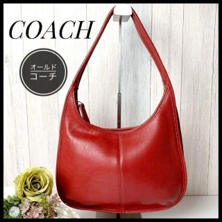 出品者様には申し訳ございませんコーチ　COACH　ワンショルダーバッグ　ボルドー　レッド