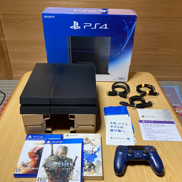 PS4 PlayStation4ブラック 500GB CUH-1200A B01