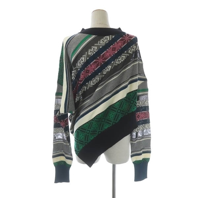 サカイ 22SS Rug Jacquard Knit Pullover セーター 1