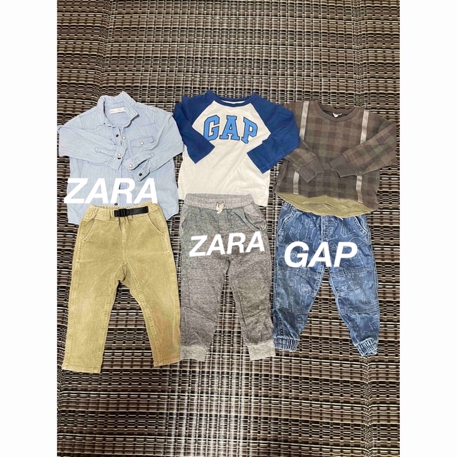 ZARA KIDS(ザラキッズ)の子供服まとめ売り男の子100～110センチ キッズ/ベビー/マタニティのキッズ服男の子用(90cm~)(その他)の商品写真