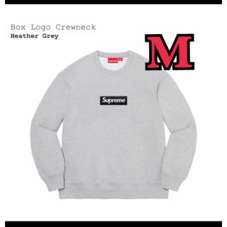 シュプリーム(Supreme)のSupreme Box Logo Crewneck Heather Grey (スウェット)