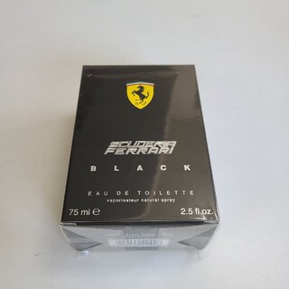 フェラーリ(Ferrari)の新品未開封Ferrari　フェラーリブラックオードトワレ75ml(香水(男性用))