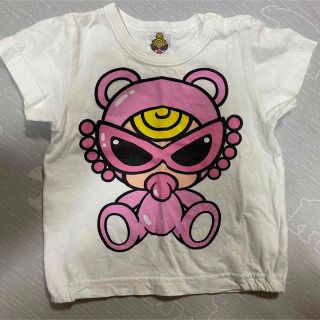 ヒステリックミニ(HYSTERIC MINI)のヒスミニ テディ Tシャツ(Ｔシャツ)