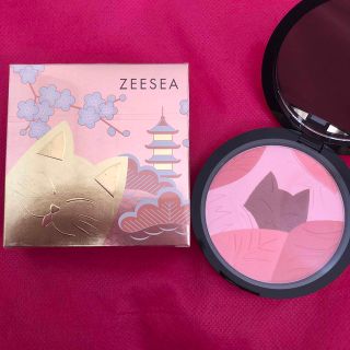 ズーシー(ZEESEA)のZEESEA ハートビートブラッシャー 02 新品♡(チーク)