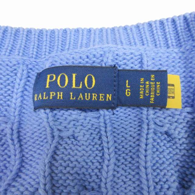 POLO RALPH LAUREN - 美品 ポロ ラルフローレン ケーブル ニット ...