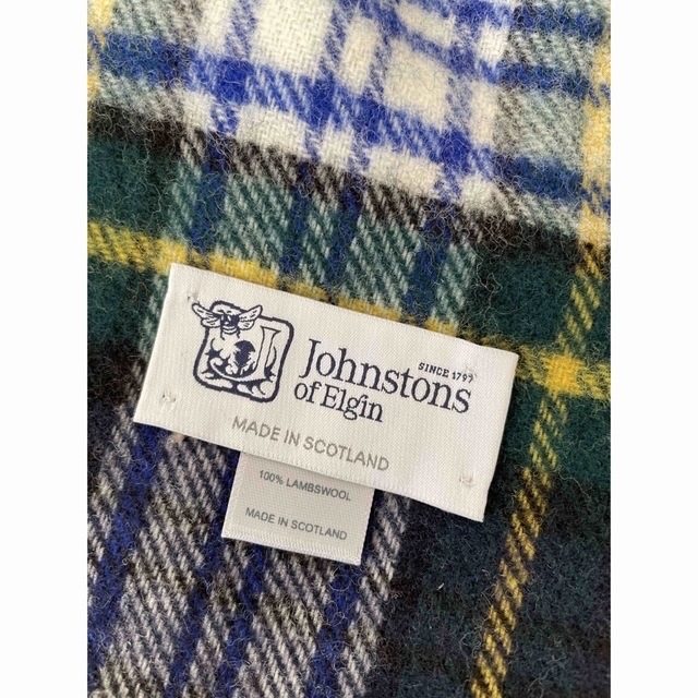 Johnstons(ジョンストンズ)のJohnstons ジョンストンズ　ラムズウールマフラー　マフラー レディースのファッション小物(マフラー/ショール)の商品写真