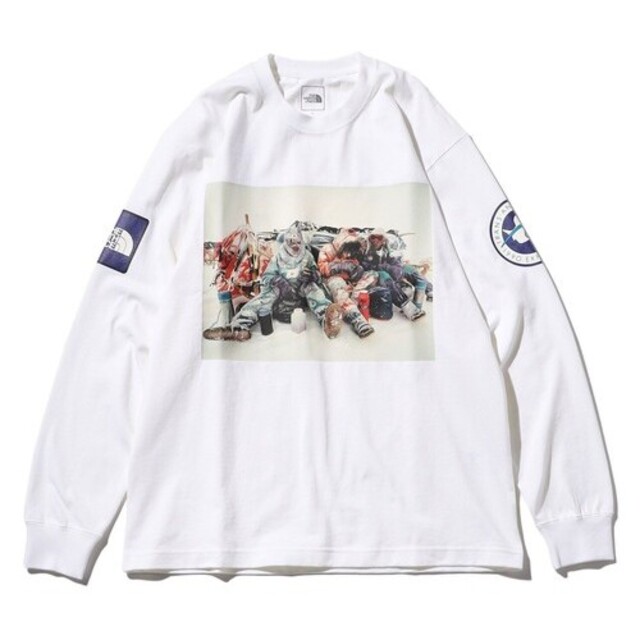 【XL】白 L/S TRANS ANTARCTICA TEE　ノースフェイス | フリマアプリ ラクマ