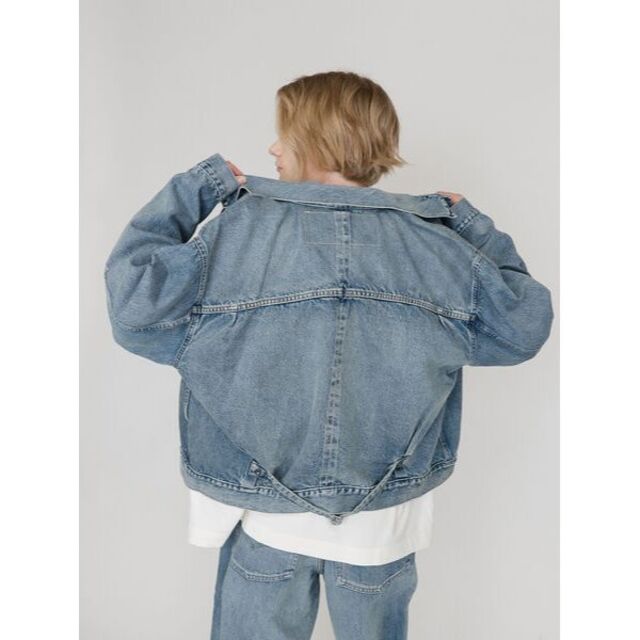 LEVI'S X BEAMS SUPER WIDE TRUCKER JACKETの通販 by rinko@'s LEVI'S X BEAMS SUPER WIDE TRUCKER JACKETの通販 by rinko@'s