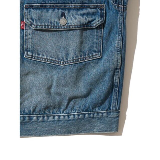 LEVI'S X BEAMS SUPER WIDE TRUCKER JACKETの通販 by rinko@'s LEVI'S X BEAMS SUPER WIDE TRUCKER JACKETの通販 by rinko@'s