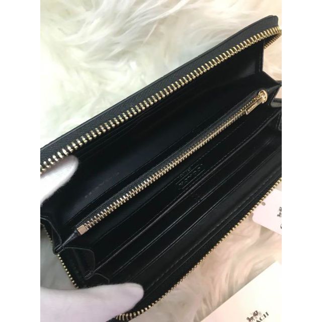 COACH   新品未使用COACH コーチ 長財布 ブラック 黒 クロコ 新品