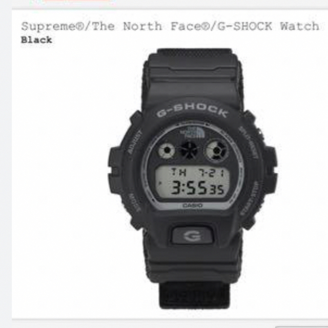 Supreme The North Face G-SHOCK Black