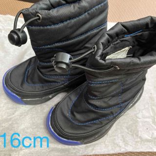 エアウォーク(AIRWALK)のスノーブーツ　防寒靴　16cm 黒(ブーツ)