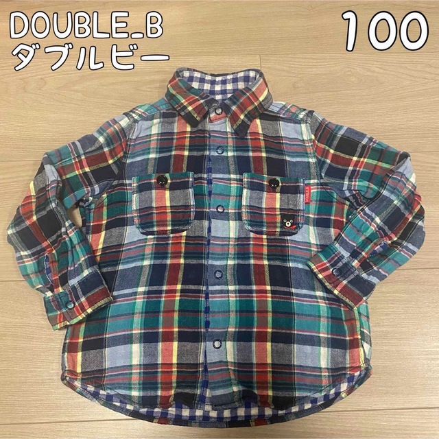 現金特価】 チェックシャツ DOUBLE.B kids-nurie.com