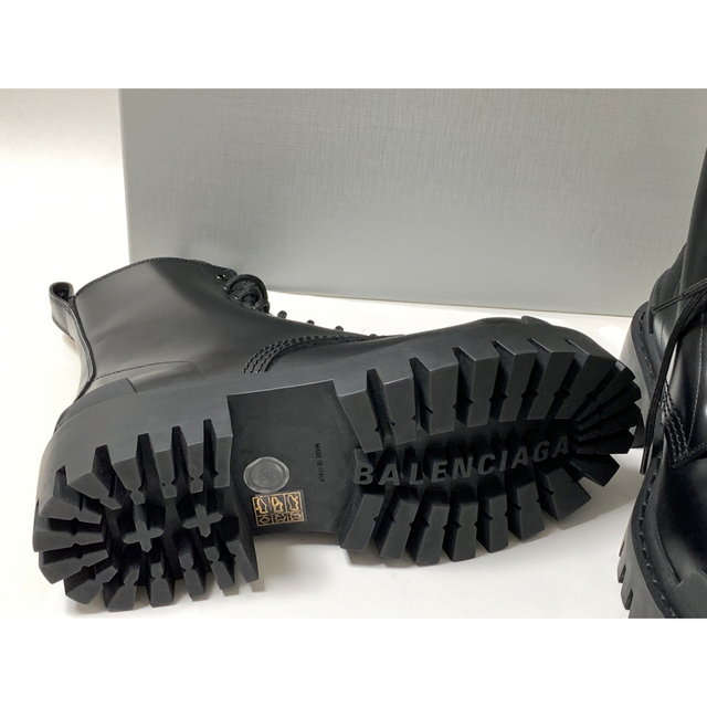 Balenciaga - 《 Balenciaga 》Strike Lace-up Boots 36の通販 by ノブ