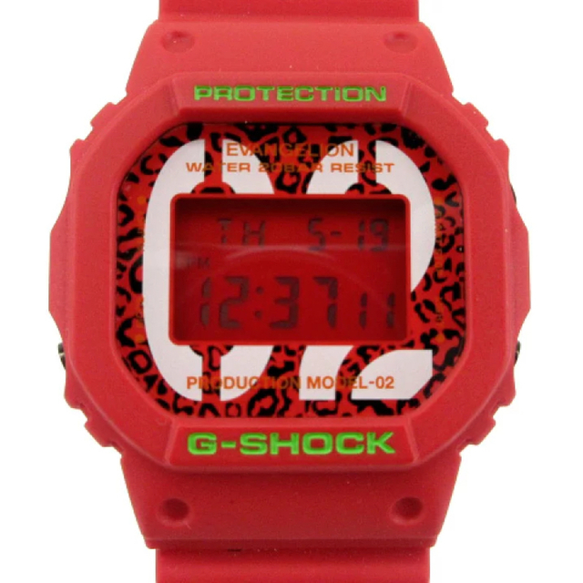 G-SHOCK(ジーショック)のエヴァンゲリオンコラボ　G-SHOCK RADIO EVA THE BEAST メンズの時計(腕時計(デジタル))の商品写真