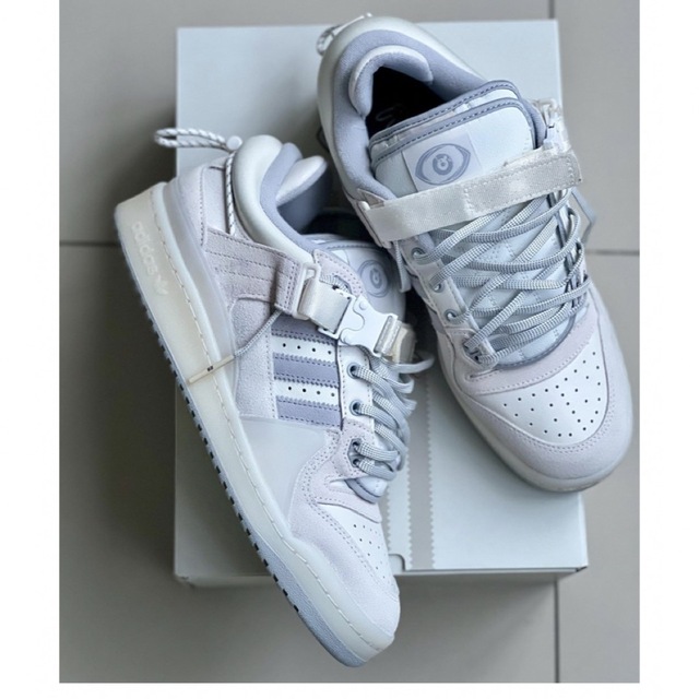 Bad Bunny × adidas Forum Low White Bunny