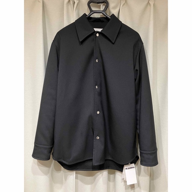 JIL SANDER 22aw 中綿 OUTER SHIRT 黒 サイズ48