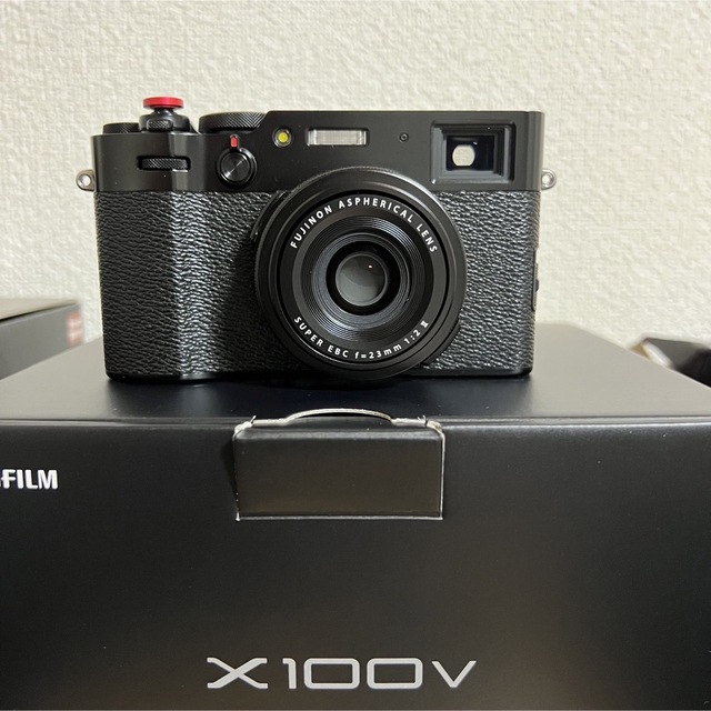 富士フイルム - 美品 Fujifilm X100v Blackの通販 by DK's shop｜フジ 