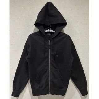 ショット(schott)の＊ショット BROSB レザー 鹿革 ポケット ジップアップパーカー M(パーカー)