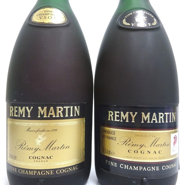 未開封★REMY MARTIN【レミーマルタン】 VSOP 2本セット 1000ml 箱付【中古】 食品/飲料/酒の酒(ブランデー)の商品写真