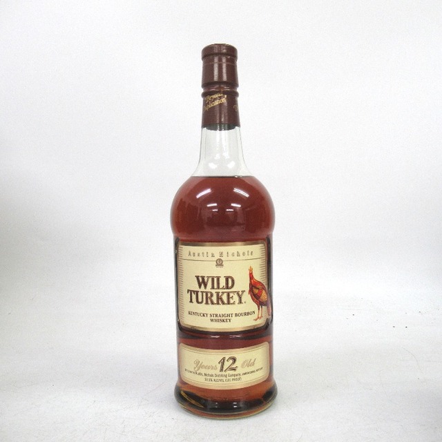 ウイスキー未開封★Wild Turkey【ワイルドターキー】 12年 旧ラベル 750ml