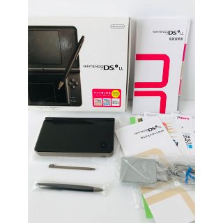 ニンテンドーDS(ニンテンドーDS)のNintendo ニンテンドーDSiLL ダークブラウン　極美品　一式セット(携帯用ゲーム機本体)