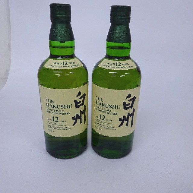 最新人気 シングルモルト 12年 白州 未開封☆サントリーSuntory
