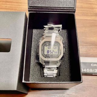 ジーショック(G-SHOCK)の【新品】G-SHOCK GMW-B5000D-1JF フルメタル シルバー (腕時計(デジタル))