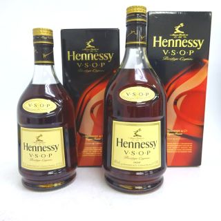 未開封☆Hennessy【ヘネシー】 VSOP プリヴィレッジ 2本セット 700