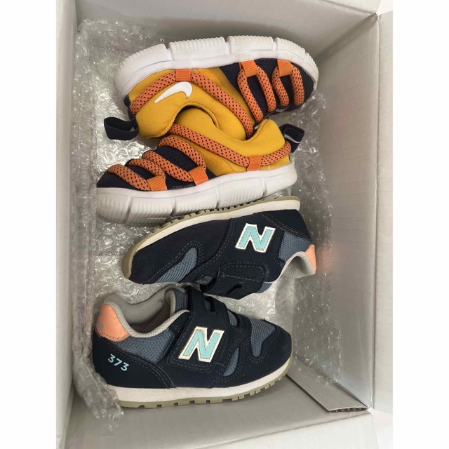 New Balance(ニューバランス)のニューバランス・ナイキ　2足セット　14cm キッズ/ベビー/マタニティのベビー靴/シューズ(~14cm)(スニーカー)の商品写真