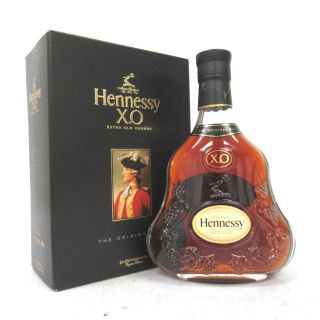 未開封★Hennessy【ヘネシー】 XO 黒キャップ 350ml 箱付【中古】(ブランデー)