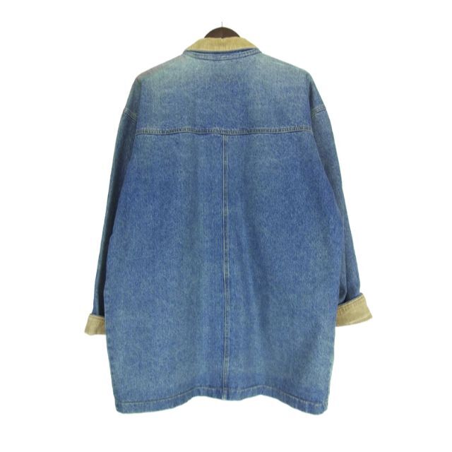 STUSSY - ステューシーStussy□デニムコーデュロイコートジャケットの