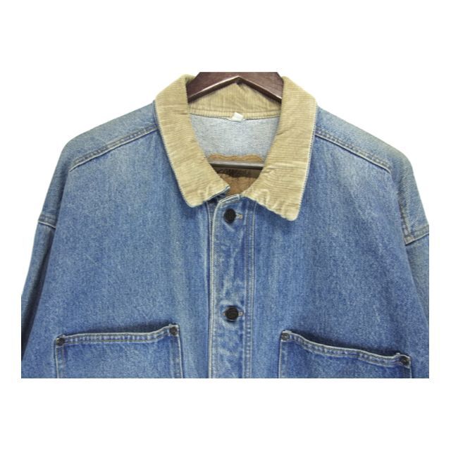 STUSSY - ステューシーStussy□デニムコーデュロイコートジャケットの