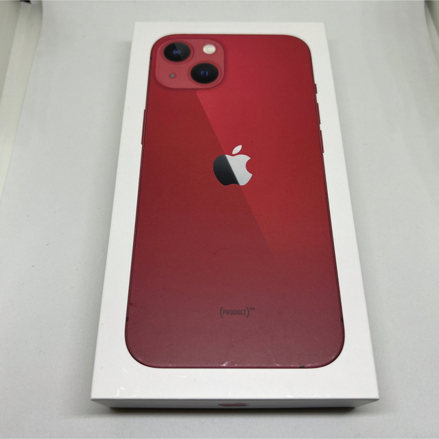 iPhone(アイフォーン)のiPhone13 RED 128GB スマホ/家電/カメラのスマートフォン/携帯電話(スマートフォン本体)の商品写真