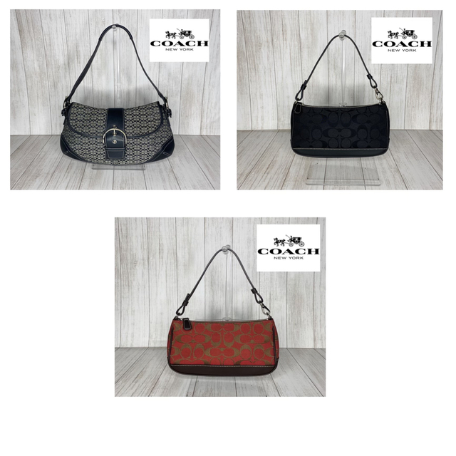 summer様専用 COACH コーチ シグネチャー ショルダーバック 激安な