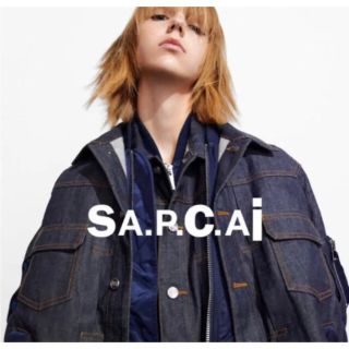 sacai A.P.C. コラボ 21ss MA1 デニムジャケット rsuganesha.com