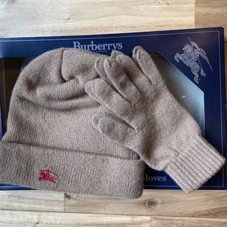 バーバリー(BURBERRY)のBurberrys OF LONDON♡Kidsニット帽&手袋(帽子)