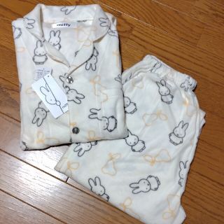 ミッフィー(miffy)の【新品】 ミッフィー パジャマ レディース ルームウェア 上下 フリース M(パジャマ)